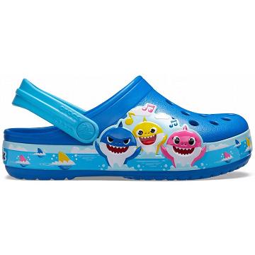 Crocs Fun Lab Baby Shark Band Boys' Clogs Blue | Australia 1438ILHS